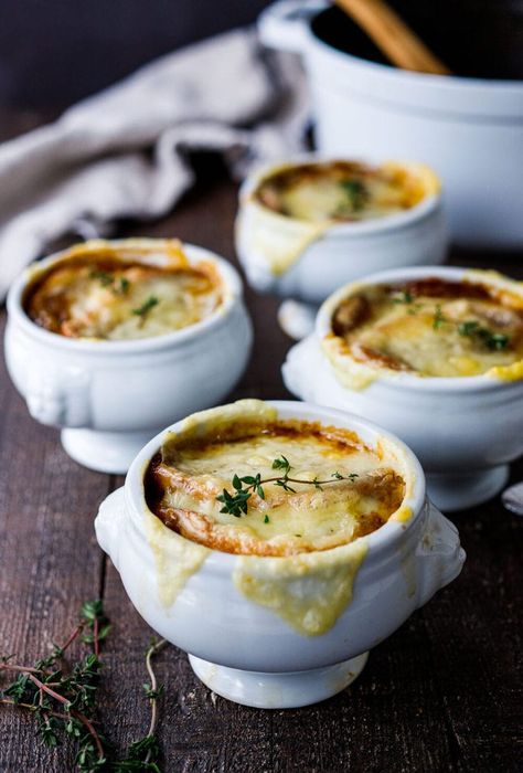 The Best French Onion Soup, Best French Onion Soup, Feasting At Home, French Onion Soup Recipe, Veggie Stock, Hearty Dinner, Gruyere Cheese, French Onion Soup, Gazpacho