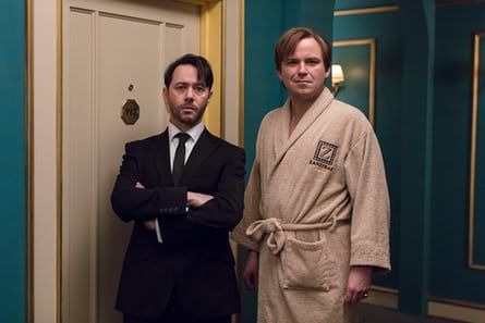 Reece Shearsmith and Rory Kinnear in Inside No 9. Jonathan Creek, Rory Kinnear, Steve Pemberton, Inside No 9, Reece Shearsmith, League Of Gentlemen, Holby City, Gavin And Stacey, James Norton