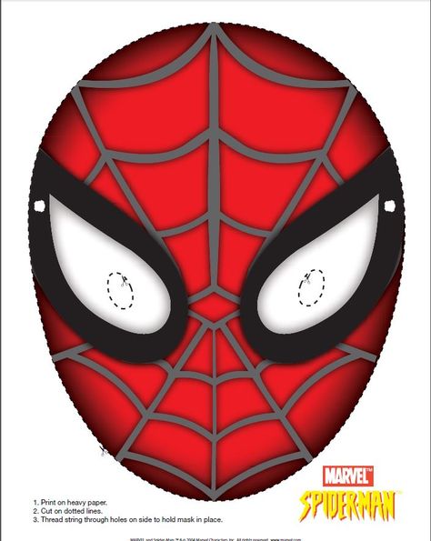 Great Spiderman Mask to print from leapsterworld.com Go to this link....it works! http://www.leapfrog.com/leapsterworld/support/prizes/spiderman/mask.pdf Spiderman Mask Printable, Elf On The Shelf Spiderman, Spider Man Ideas, Superheroes Wallpaper, Cut Out Templates, Paper Toy Printable, Spiderman Mask, Printable Toys, Spiderman Theme