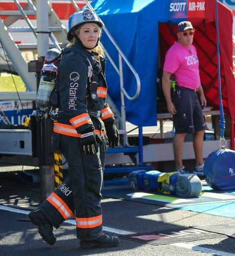 Firefighter Combat Challenge, Firefighter Fitness, Fighter Training, Firefighter Workout, Firefighter Training, Girl Firefighter, Turnout Gear, Firefighter Emt, Fire Training