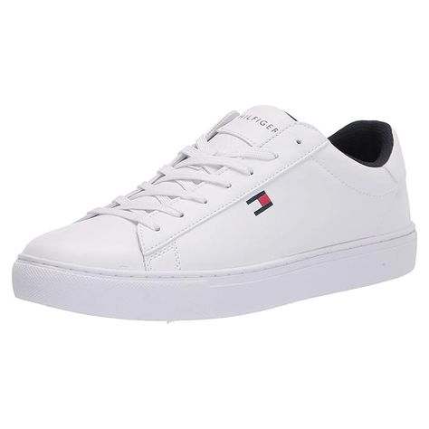 The Tommy Hilfiger Brecon Sneakers Are Now 50% Off on Amazon - Men's Journal Men's Journal, Mens Journal, Hilfiger Shoes, Tommy Hilfiger Shoes, Chest Workouts, Men Sneakers, Style Upgrade, Comfortable Sneakers, Best Sneakers