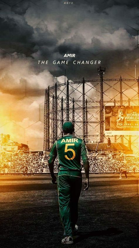 Muhammad Amir, Cricket Pakistan, Cricket Books, Pak Cricket, Imran Khan Photos, Pakistan Art, Cricket Quotes, Cricket Crafts, Cricket Poster