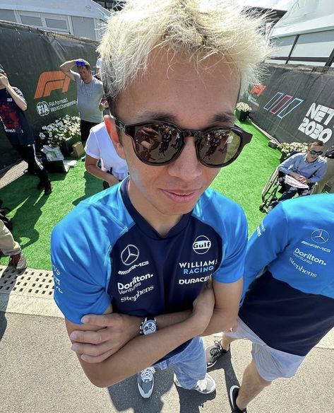 Alex Albon Funny, F1 Drivers Funny, F1 Aesthetic, Alex Albon, Williams F1, Timmy T, Racing Drivers, Indy Cars, F1 Drivers