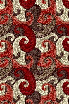 Textile Pattern Design Fashion, Paisley Art, Flowery Wallpaper, Textile Prints Design, Textile Pattern Design, Design Textile, Wallpaper Phone, Paisley Design, Paisley Pattern