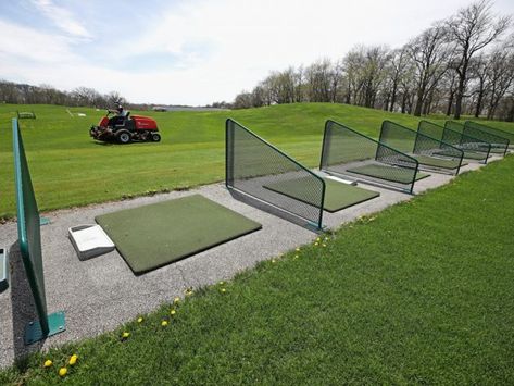 Diy Shower Makeover, Golf Driving Range Ideas, Outdoor Mini Golf, Driving Range Golf, Shower Makeover, Farm Villa, Sleep Number Bed, Golf Driving Range, Golf Range