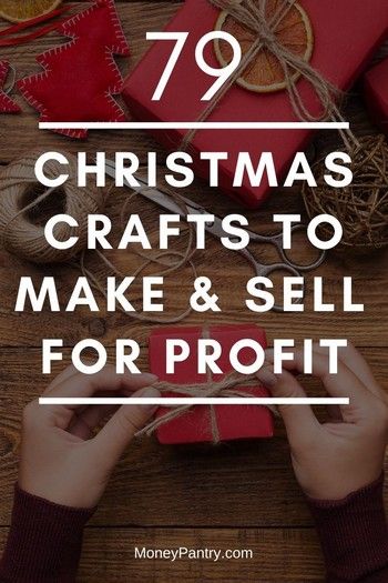 Easy Christmas Crafts To Make, Easy Diy Holiday Crafts, Diy Christmas Crafts To Sell, Christmas Crafts To Make And Sell, Easy Crafts To Sell, Christmas Crafts To Sell, Holiday Crafts Diy, Handmade Christmas Crafts, Christmas Crafts To Make