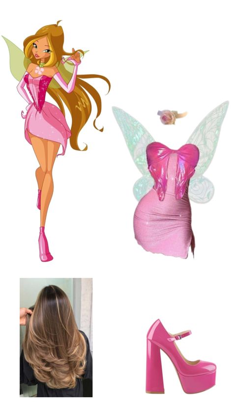 Winx Flora Costume, Winx Costume, Flora Costume, Winx Flora, Pretty Halloween Costumes, Pretty Halloween, Halloween Outfits, Halloween Costume, Halloween Costumes