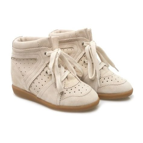 Isabel Marant Bobby, Baby Blue Shoes, Cut Out Shoes, Scandi Fashion, Hidden Wedge Sneakers, Isabel Marant Sneakers, Heel Sneakers, Wedge Heel Sneakers, Isabel Marant Shoes