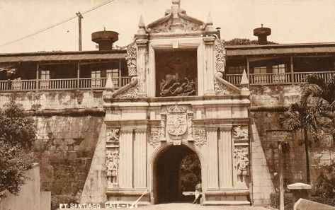 Fort Santiago Fort Santiago Intramuros Photography, Philippine Revolution, Intramuros Manila, Fort Santiago, Historical Photography, Philippine Islands, Jose Rizal, Manila Philippines, Historical Photos