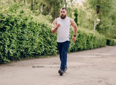 The Best Ways To Increase Your Visceral Fat Burn While Walking, Trainer Says — Eat This Not That Shrink Belly, Walking Workouts, Fast Walking, Power Walking, Walking Man, Eat This Not That, Visceral Fat, Lower Belly Fat, Maintain Weight