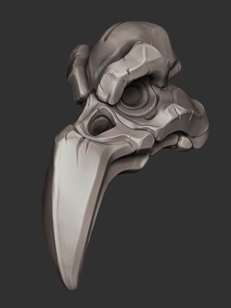 ArtStation - stylized raven skull Cartoon Plane, Zbrush Character, 3d Sketch, Crow Skull, Raven Skull, Cartoon Tattoos, Graffiti Styles, Zbrush, Art Drawings Sketches