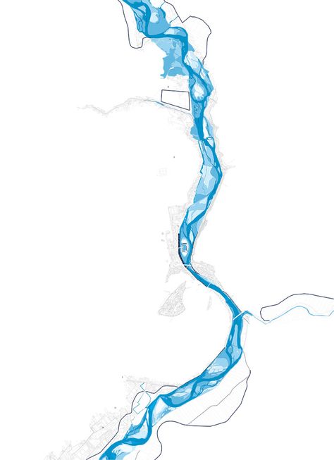 Water Diagram Architecture, River Diagram, Organic Graphic Design, River Graphic, Cartography Art, Conceptual Model Architecture, Conceptual Sketches, Architecture Mapping, Research Poster