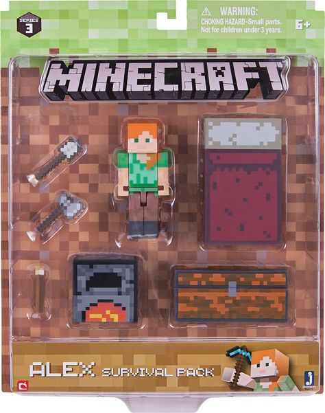 Minecraft Action Figures, Minecraft Bedroom Decor, Survival Pack, Toy Clutter, Minecraft Video Games, Minecraft Toys, Minecraft Bedroom, Minecraft Room, Minecraft Survival