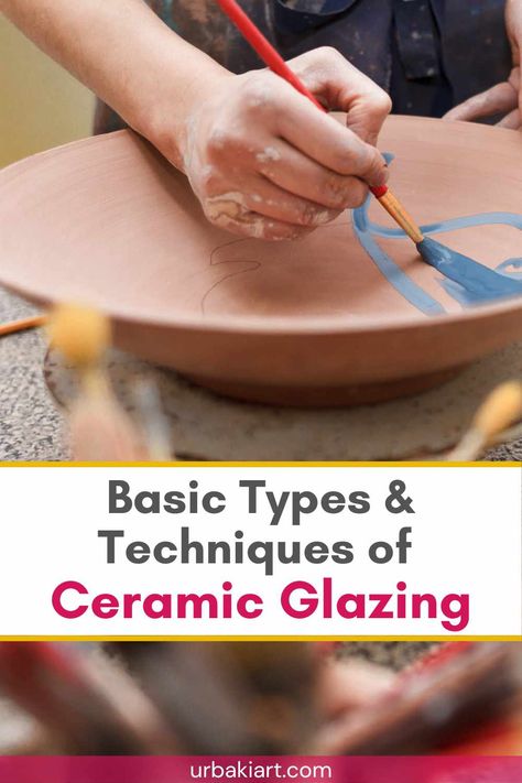 Glazing is a means of adding colors to your pottery. It adds a beautiful touch of finesse to ceramic pieces, giving them gorgeous vibrant colors, bold textures, and a smooth finish. There are many ways to apply nail polish, some more complicated than others. Watching this video you can learn the different types of ceramic glazes and the application techniques to achieve a wide variety of effects. The creator of this video will give you all the information you need about ceramic glazes to... Ceramic Painting Techniques Tips, Tips For Painting Pottery, Diy Clay Glaze, Glazed Ceramic Sculpture, Diy Ceramic Glaze, Pottery Finishing Techniques, Cool Glazing Techniques Ceramic Art, Glaze Colors For Pottery, Pottery Glazing Techniques Tutorials