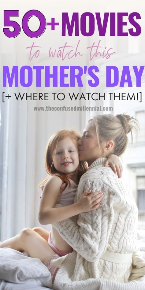 List Of 50+ Mother’s Day Movies To Watch With Mom This Year [+ Where To Watch!], mother’s day movie night with films which include jennifer Aniston, kate hudson, and more, mother’s day movies safe for kids, mother’s day movies if your mom is in heaven, mothers day ideas for adult mother daughter relationship, how to spend mothers day when stuck at home or staying home on lockdown, #mothersday #mothersdayideas Movies To Watch With Mom, Mother Daughter Movie Night, Mother Daughter Movies, Type Of Relationship, Motherhood Struggles, Happy Mom Day, Mother's Day Printables, Mother's Day Activities, Movie To Watch