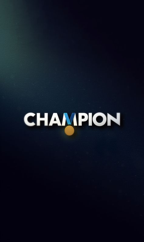 Champion Wallpaper Logo, Champion Graphic Design, Sports Logo Design Ideas Creative, Motivation Logo Design, Champion Logo Design, Champion Wallpaper, Champion Quotes, Logo Dc, Negative Space Design