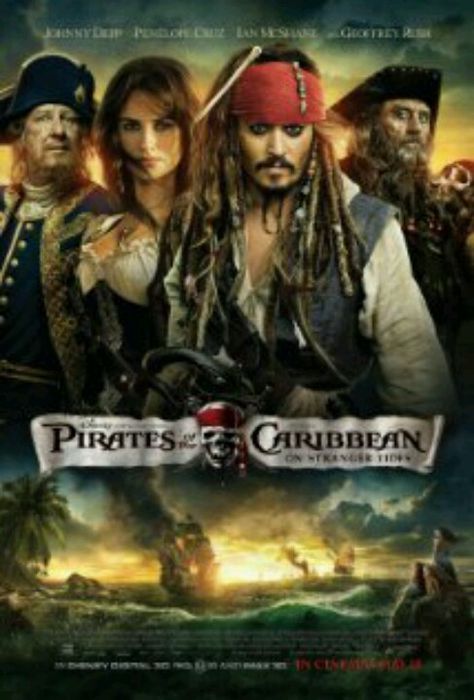 Pirates of the Caribbean On Stranger Tides Pirate Movies, جوني ديب, On Stranger Tides, Zombie Land, 2011 Movies, Summer Movie, Movies Worth Watching, Sam Claflin, Judi Dench