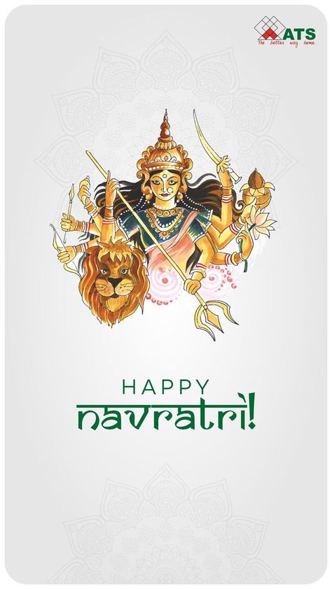 ATS Group wishes a very Happy Navratri to you and your family. May Goddess Durga bless you with happiness and prosperity. #WelcomeHomeToATS #ATS #ATSInfrastructure #HappyNavaratri Navaratri Images, Navratri Wishes Images, Happy Navratri Wishes, Navratri Wishes, Instagram Profile Pic, Holi Wishes, Diwali Decorations At Home, Happy Navratri Images, Navratri Images