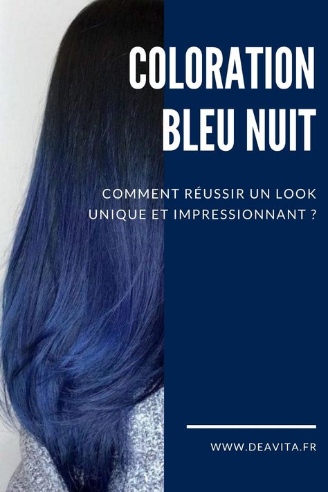 Si vous êtes chaud à l’idée d’avoir des cheveux en nuance froide, cliquez pour apprendre comment adopter la coloration bleu nuit ! #coloration #cheveux #coiffure #bleunuit Hair Inspo, Hair Inspiration, Curly Hair Styles, Porter, Hairstyles, Long Hair Styles, Hair Styles, Hair, Beauty