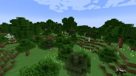 Minecraft Plains Biome, Minecraft Seeds, Flower Forest, Minecraft Seed, Create A World, Orange Tulips, Biome, White Tulips, Rose Bush