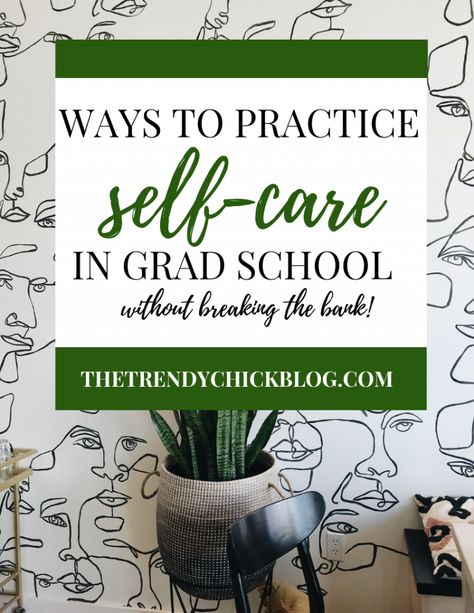 8 Ways to Practice Self-Care in Grad School (without spending too much money) via The Trendy Chick Short Story Writing Tips, College Goals, 5 Year Plan, School Vibes, Grad Student, College Tips, Writing Short Stories, College Hacks, Year Plan