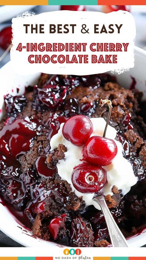 2 Ingredient Cherry Chocolate Cake, Cherry Jubilee Dessert, Easy Cherry Desserts, Chocolate Cherry Desserts, Cherry Chocolate Dump Cake, Chocolate Cherry Bars, Chocolate Cherry Tart, Chocolate Cherry Dump Cake, Cherry Chocolate Cake