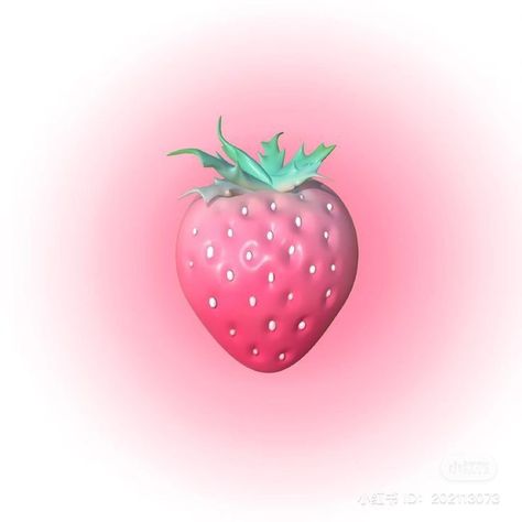 Strawberry Aesthetic Pfp, Pink 3d Icon, Strawberry Pfp, Strawberry Icon, Pastel Pink Icons:), Pink Wallpaper Ipad, Pink Wallpaper Hello Kitty, Pretty Logo, Whatsapp Wallpaper Cute