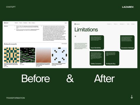 AI tool redesign, Before & After | Lazarev. by Lazarev. web for Lazarev. on Dribbble Web Design Tools, Financial Independence Retire Early, Web Ui Design, Retire Early, Website Redesign, Web Design Company, Financial Independence, Design Agency, Presentation Design