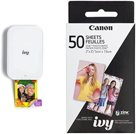 Mini Photo Printer, Canon Ivy, Photo Contrast, Nana Christmas Gifts, Portable Photo Printer, Mini Printer, Colors For Skin Tone, Birthday Board, Mini Photo