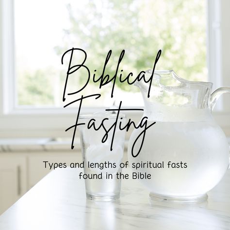 Biblical fasts of various types, lengths, and purposes are found throughout the Bible. When we are unsure which kind of biblical fast to do, God provides many examples for us to read up on. 3 Day Biblical Fast, 3 Day Spiritual Fast, Biblical Fasting Plan, Biblical Fast, 3 Day Fast, Bible Fasting And Prayer, Biblical Fasting Types Of, 7 Day Fast And Prayer, Christian Fasting