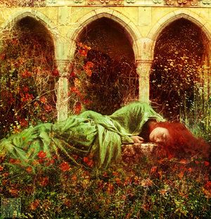 Frank Dicksee, Pre Raphaelite Paintings, Name Paintings, Pre Raphaelite Art, Rennaissance Art, Pre Raphaelite, Old Paintings, Historical Art, Ethereal Art