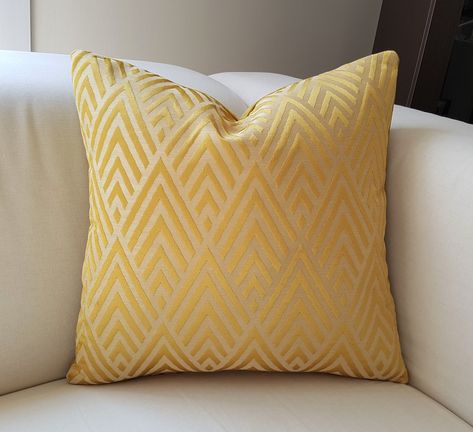 Yellow Pillow Covers,Luxury Yellow-Gold Designer Cushion,Decorative Pillows,Designer Pillow,Velvet Throw Pillow Gold Pillow Covers, Yellow Decorative Pillows, Yellow Pillow Covers, Leopard Pillows, Gold Throw Pillows, Trendy Pillow, Yellow Throw Pillows, Pillows For Couch, Yellow Pillows