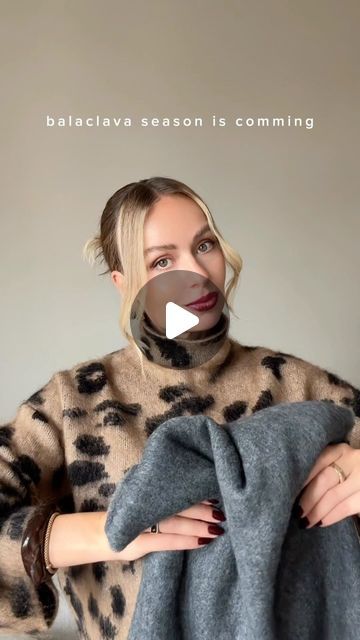 OLGA LIBER on Instagram: "Easy scarf balaclava tutorial👌🏻🩶like?
▪️Scarf and pullover linked in my story today and then story highlight "october links"🔗
Dont forget to save💾
.
.
#fashionhacks #fashionhack #scarfstyle #scarfseason #balaclava #styleinspiration #style #fashion #fashionpost #fashiontutorial #fashionblogger #fashiontrends #fashioninspo" Balaclava Tutorial, Balaclava Scarf, Scarf Balaclava, Fashion Tutorial, Scarf Tying, Story Highlights, My Story, Scarf Styles, Style Fashion