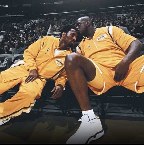 Kobe Bryant and Shaq Kobe Bryant And Shaq, Shaq And Kobe, Kobe Bryant Poster, Kobe & Gigi, King Lebron, Nba Basketball Art, Kobe Bryant Pictures, Kobe Bryant Wallpaper, 90s Men