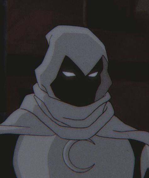 Moon Knight Pfp, Moon Knight Icon, Knight Pfp, Marvel Moon Knight, Deadpool And Spiderman, Moon Aesthetic, Manga Icons, Moon Knight, Comic Books Art