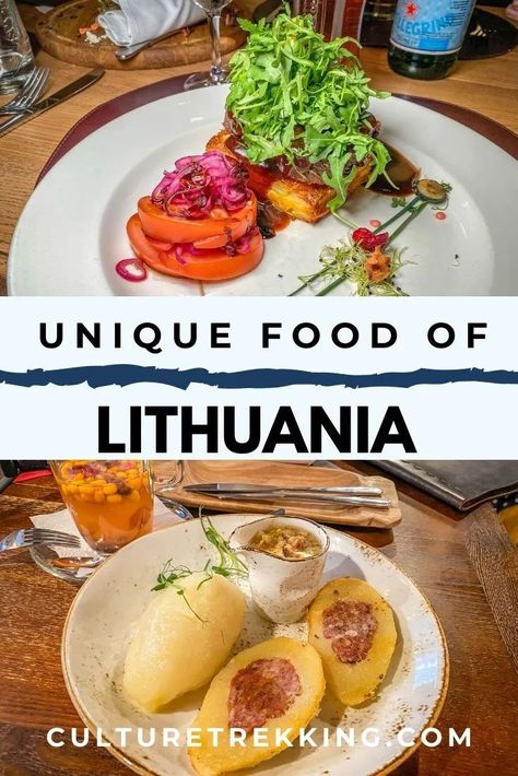 While potatoes are considered the national dish in Lithuania, there are many other delicious traditional foods to try in Lithuania. #foodinlithuania #foodie #foodinlithuania #traditionallithuanianfood Lithuania Christmas, Lithuania Food, Lithuanian Recipes, Venison Steak, Christmas Meals, Foods To Try, Potato Dumplings, National Dish, Potato Pancakes