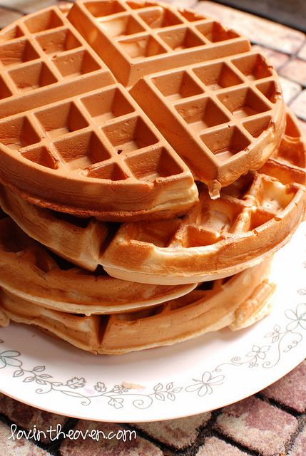 Overnight Yeasted Waffles Yeast Waffles, Breakfast Waffle Recipes, Yeasted Waffles, Best Waffle Recipe, Waffle Batter, Waffle Maker Recipes, Belgian Waffle Maker, Homemade Waffles, Waffle Cake