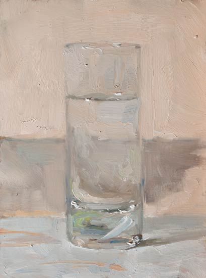 Painting A Day, Color And Texture, Glass Of Water, Still Life Oil Painting, Daily Painting, Painting Still Life, Still Life Art, Art Studies, Still Life Painting