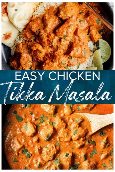 Chicken Tiki Masala, Tikki Masala, Enchiladas Casserole, Easy Chicken Tikka Masala, Enchiladas Easy, Chicken Enchiladas Recipe, Chicken Tikka Masala Recipes, Masala Sauce, Marsala Chicken Recipes