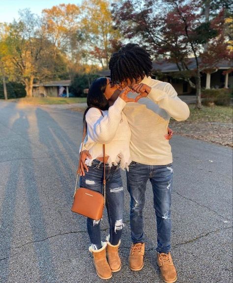 Couple Matching Outfits Black People, Cute Black Couples Matching Outfits, Thanksgiving Couple Outfits, Couples Outfits Black People, Black Couples Matching Outfits, Cute Couple Outfits Swag, Couple Swag, Black Couple Outfits, Couples Matching Outfits Swag