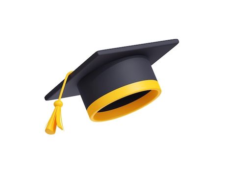 3d illustration of academic hat with gol... | Free Photo #Freepik #freephoto #student-hat #education-hat #student-cap #graduation-hat Graduation Cap Illustration, Education Cap, Degree Hat, Degree Cap, Dentist Cake, Red Texture Background, Red Texture, Cap Graduation, University Graduation