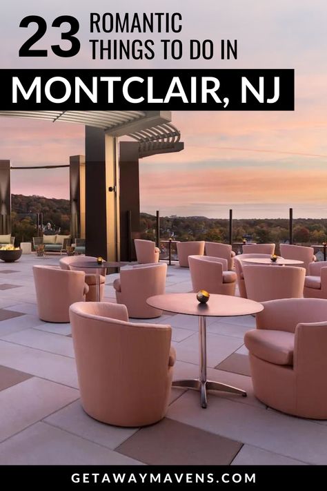 Planning a weekend getaway for couples in Montclair, NJ, and looking for the best things to do in Montclair? Check out this post for our ultimate guide to 23 things to do in Montclair, NJ. We share our best recommendations for where to stay in Montclair, restaurants in Montclair to dine at, to fun and free things to do in Montclair. If you are looking for a New Jersey vacation idea or a romantic getaway for couples in the US Montclair is the place to go! Bergen County New Jersey, Montclair New Jersey, Fun Couple Activities, Weekend Getaways For Couples, Montclair Nj, Couple Activities, Romantic Hotel, Iris Garden, Couple Getaway