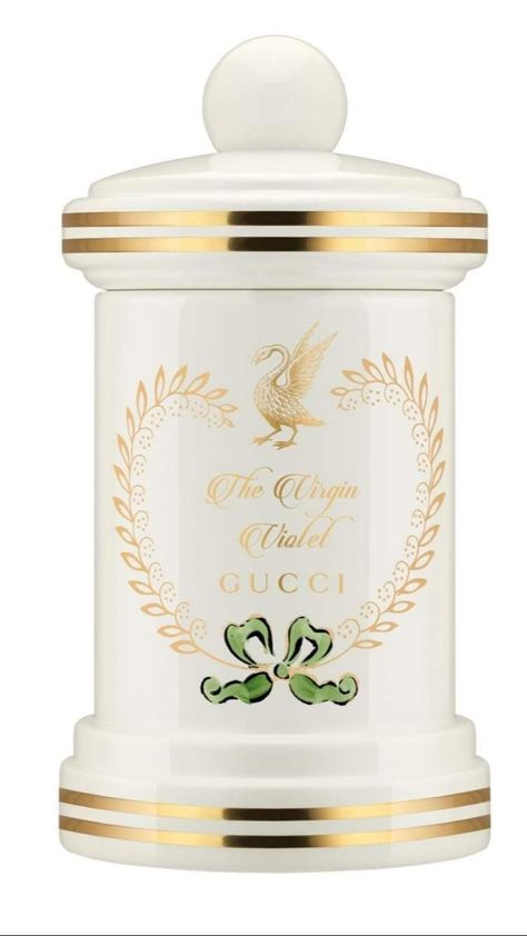 Gucci • The Alchemist's Garden ~ The Virgin Violet Candle exclusively at  Saks Fifth Avenue  #Gucci #candles #homedecor Garden Candle, Fine Artwork, Accessories Luxury, Black And White Posters, Candle Diffuser, Luxury Department Store, Luxury Gifts, Porcelain Ceramics, Luxury Beauty