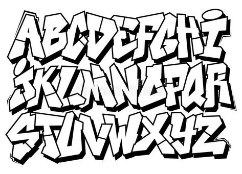 Classic street art graffiti font type alphabet. Classic street art graffiti font , #ad, #art, #street, #Classic, #graffiti, #alphabet #ad Free Graffiti Fonts, Graffiti Alphabet Styles, Alphabet Graffiti, Type Alphabet, Graffiti Lettering Alphabet, Graffiti Wildstyle, Texture Illustration, Graffiti Words, Graffiti Lettering Fonts