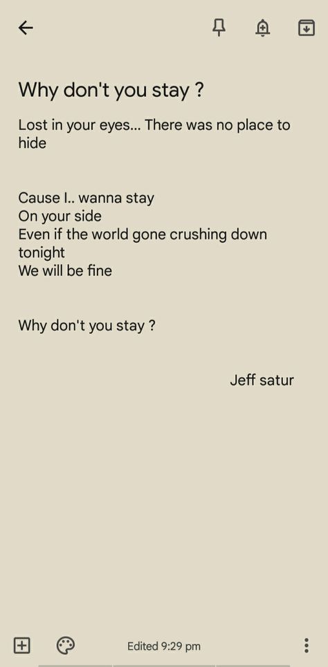 Jeff satur 
kinnPorsche
Why don't you stay
Lyrics
kinnPorsche the series
Wallpaper Jeff Satur Song Lyrics, Why Dont You Stay Jeff Satur, Why Don't You Stay Jeff Satur, Jeff Satur Quotes, Jeff Satur Wallpaper Aesthetic, Jeff Satur Aesthetic, Jeff Satur Wallpaper, Bed Friend, Tears In Heaven