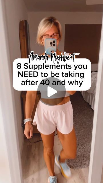 Amanda Nighbert, Registered Dietitian on Instagram: "Comment “BLOG” to get the link to “8 Essential Supplements for Women Over 40” to be sent STRAIGHT to your DMs
	
💊Deep dive as I take you through each of these essential supplements with science-based knowledge and research AND explain how each supplement will benefit YOU!


🔗Each of my favorite supplements that I mentioned and use daily will be linked in my blog post to make your life easier! 


👊Don’t miss out on supporting your body’s needs for strength, vitality, AND longevity


🤩Comment below if you take any of these supplements already and what you are excited to try

#womenshealth #supplementessentials #aginggracefully #healthandwellnessjourney #magnesium #omega3s #vitamins #over40 #preventativehealth" Amanda Nighbert, Increase Testosterone Levels, Skin Lightener, Workout Quotes, Increase Testosterone, Anti Aging Supplements, Daily Energy, Preventative Health, Supplements For Women