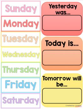 Days Of The Week 747 Morning Meeting Binder, Morning Work Binder Special Education, Morning Meeting Greetings 1st, Kindergarten Greetings Morning Meeting, Learning Shapes Preschool, Free Printable Menu Template, Kids Learning Charts, Morning Meeting Greetings 2nd Grade, Morning Binder