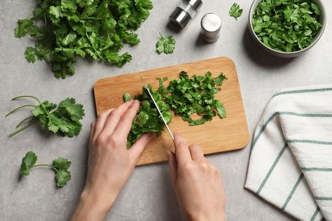 Can You Freeze Cilantro? You Bet—Here Are 3 of the Best Ways Freeze Cilantro, Freezing Cilantro, 30 Minute Dinners, Gardening Trends, Decorating Advice, Energy Foods, Recipe 30, Small Space Diy, Food Trends