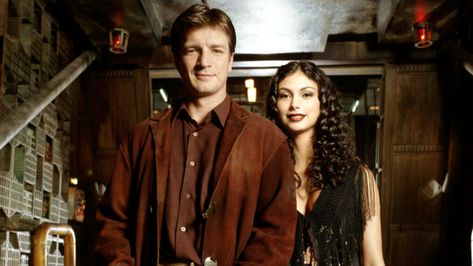 'Firefly' Turns 20: Where Are the Stars Now? Firefly Show, Firefly Cast, Inara Serra, Kaylee Frye, Mal Reynolds, Firefly Tv Series, Malcolm Reynolds, Adam Baldwin, Barney Miller