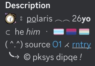 Pluralkit Layout, Pluralkit Template, Discord Description Ideas, Simply Plural, Discord Bio, Discord Ideas, Cool Text Symbols, Rentry Inspo, Text Symbols